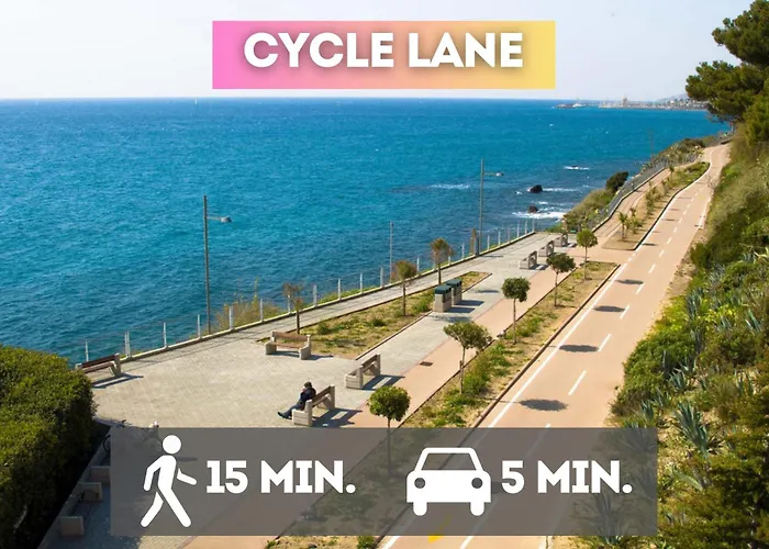 700 M From The Sea With Private Garage 公寓 圣雷默